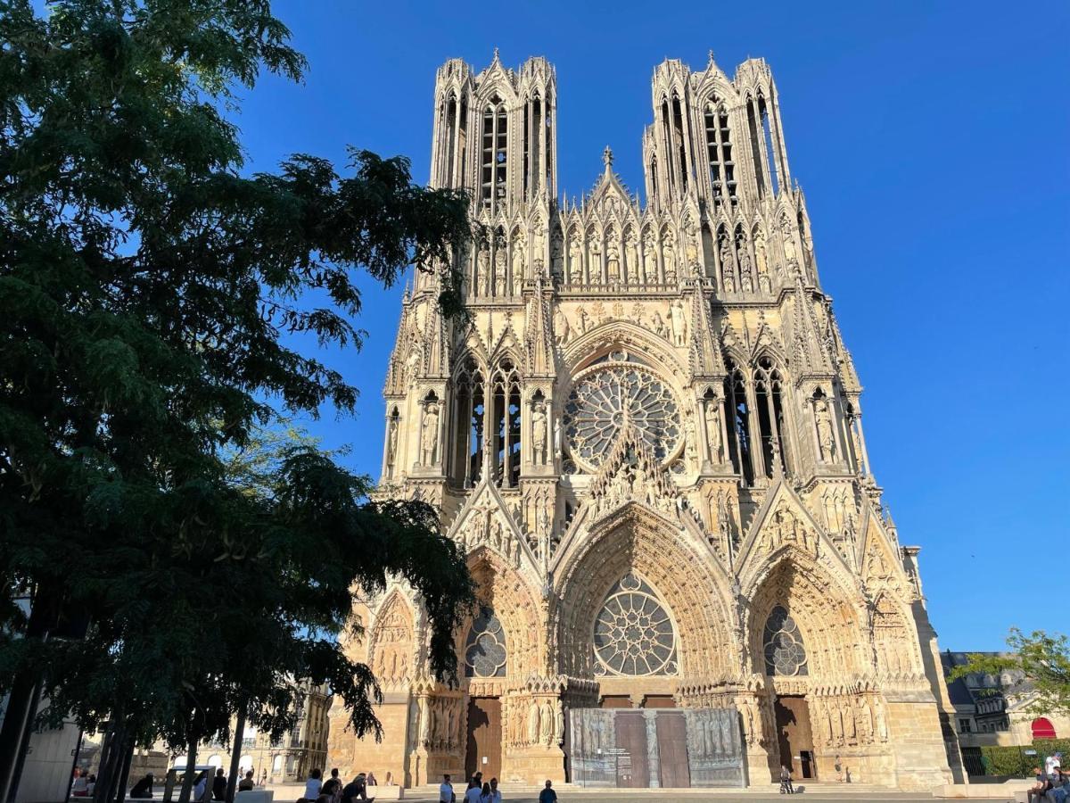 Appartement La Terrasse Jadart Vue Cathédrale *