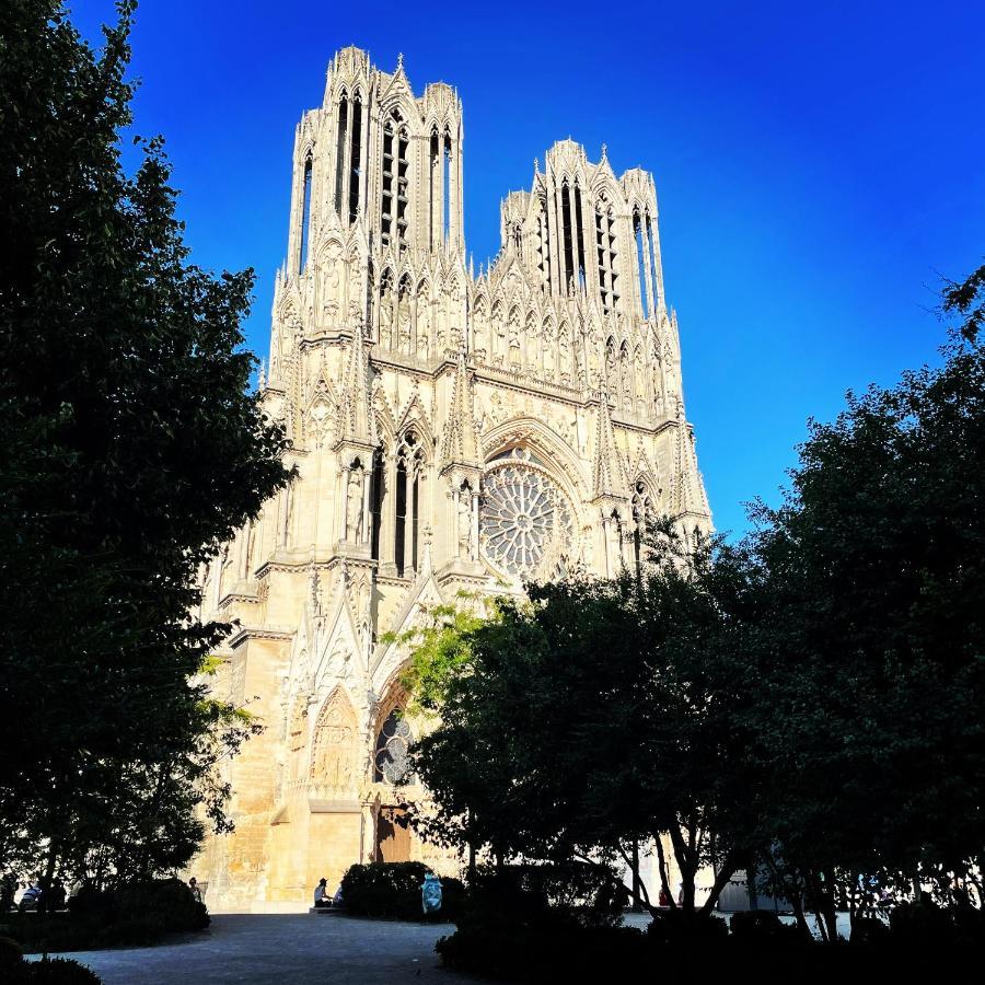 Appartement La Terrasse Jadart Vue Cathedrale *